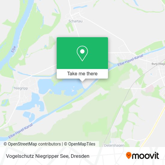 Карта Vogelschutz Niegripper See