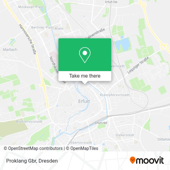 Карта Proklang Gbr