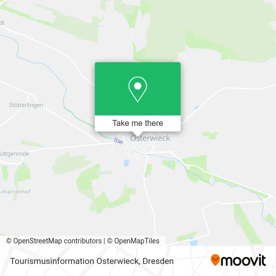 Карта Tourismusinformation Osterwieck