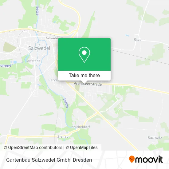 Карта Gartenbau Salzwedel Gmbh