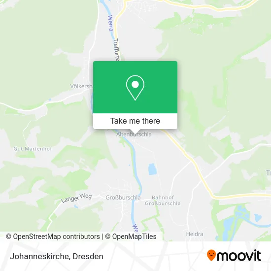 Карта Johanneskirche