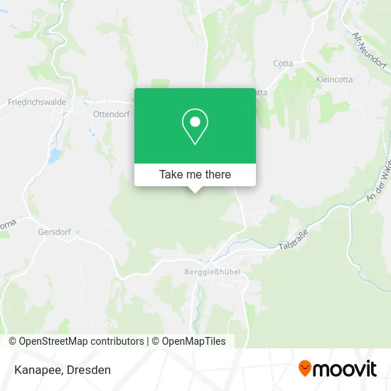 Карта Kanapee