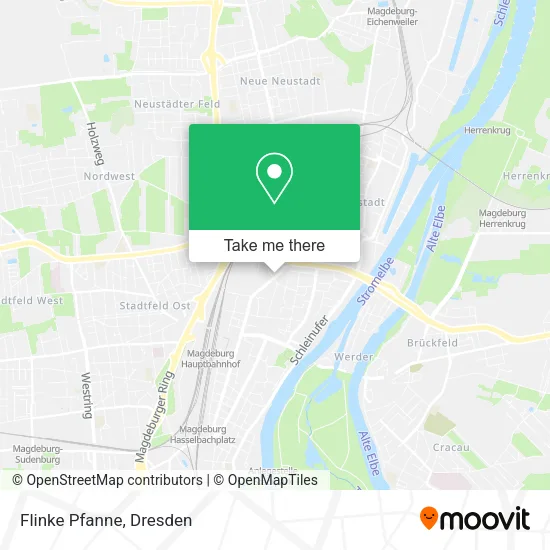 Карта Flinke Pfanne