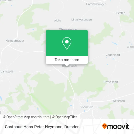 Карта Gasthaus Hans-Peter Heymann