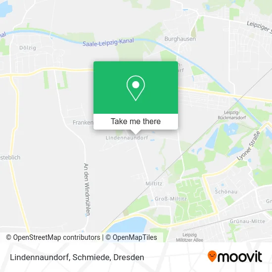 Карта Lindennaundorf, Schmiede