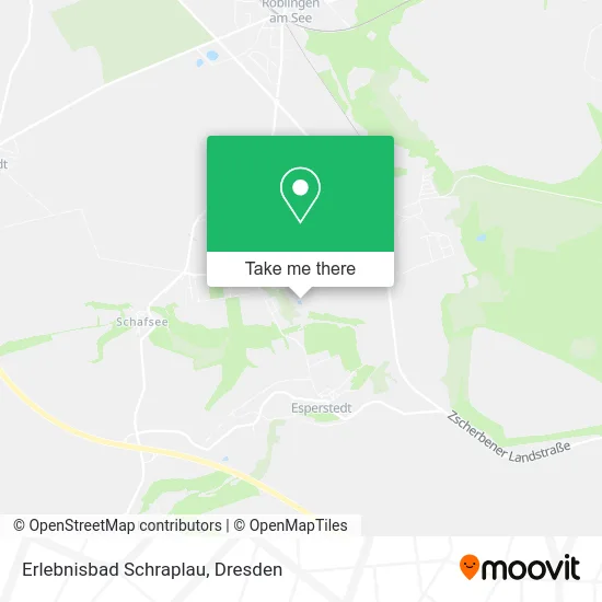 Карта Erlebnisbad Schraplau