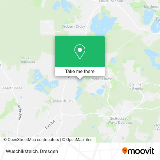 Wuschiksteich map