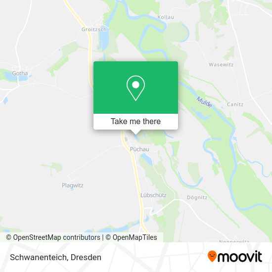 Карта Schwanenteich