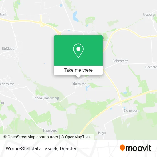 Карта Womo-Stellplatz Lassek