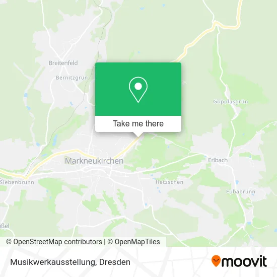Musikwerkausstellung map