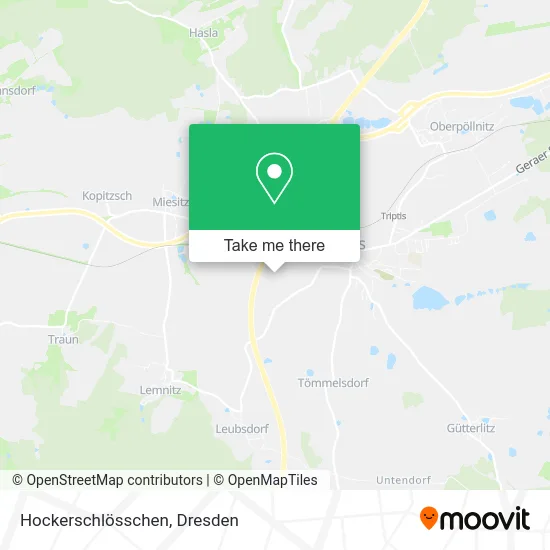 Карта Hockerschlösschen