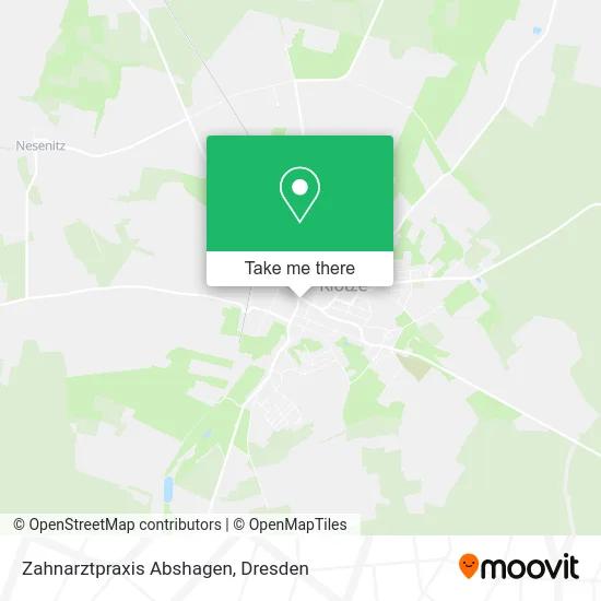 Карта Zahnarztpraxis Abshagen