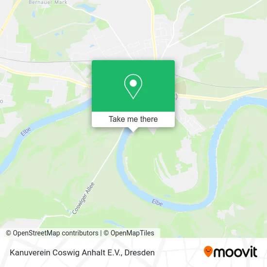 Карта Kanuverein Coswig Anhalt E.V.