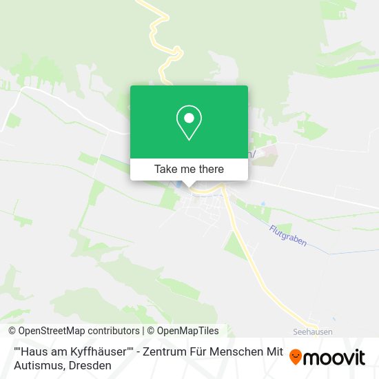 Карта ""Haus am Kyffhäuser"" - Zentrum Für Menschen Mit Autismus