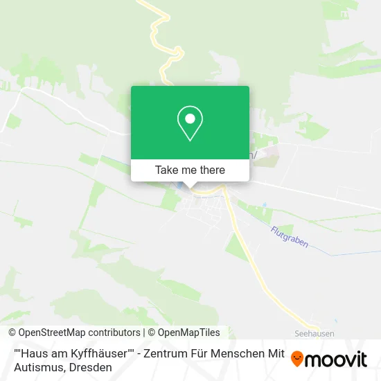 Карта ""Haus am Kyffhäuser"" - Zentrum Für Menschen Mit Autismus