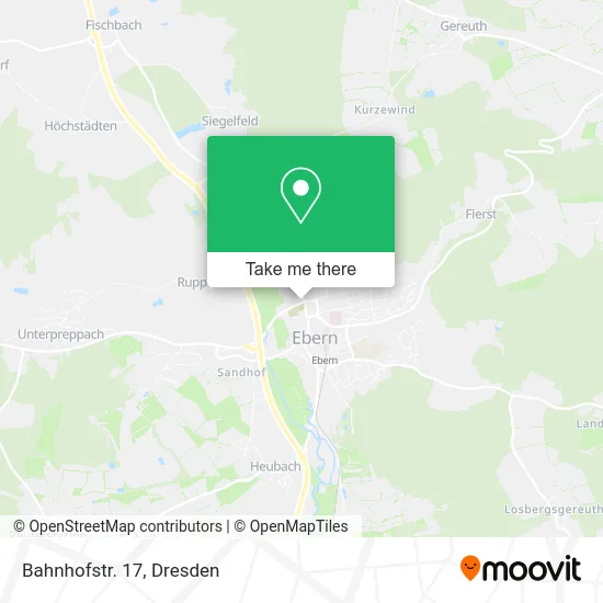 Карта Bahnhofstr. 17