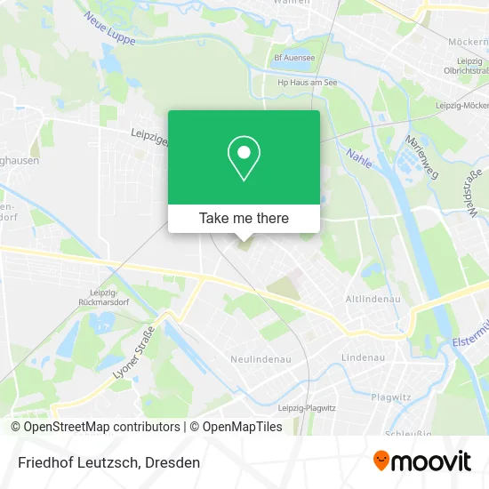 Карта Friedhof Leutzsch
