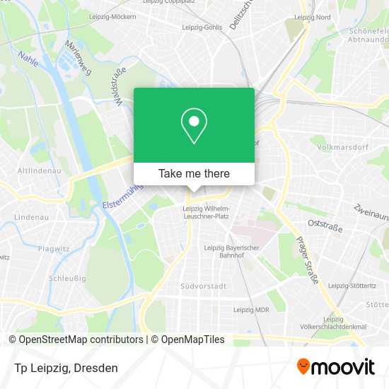 Карта Tp Leipzig