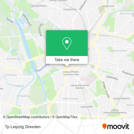 Карта Tp Leipzig
