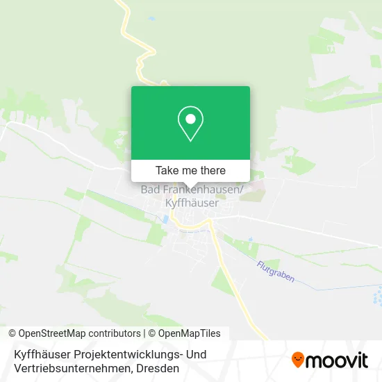 Карта Kyffhäuser Projektentwicklungs- Und Vertriebsunternehmen