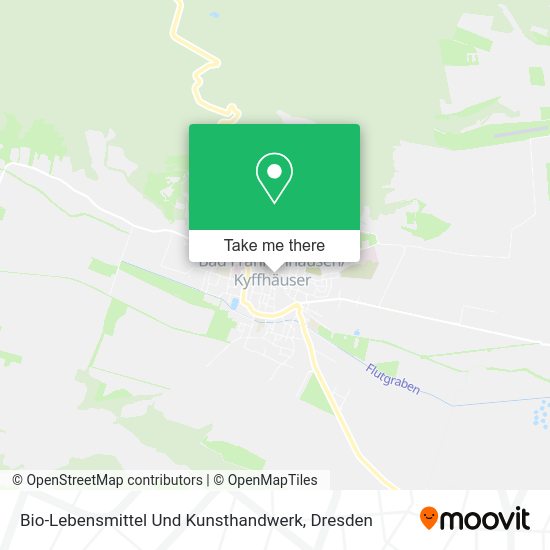 Карта Bio-Lebensmittel Und Kunsthandwerk
