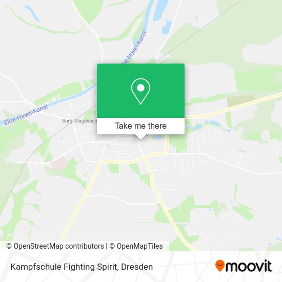 Карта Kampfschule Fighting Spirit