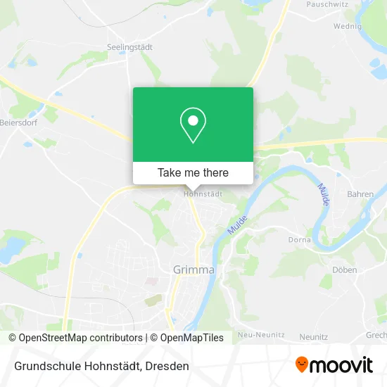 Карта Grundschule Hohnstädt