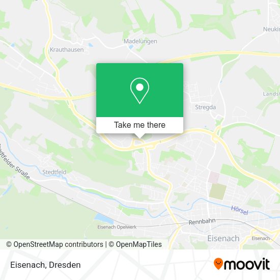 Карта Eisenach
