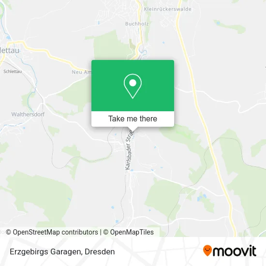 Карта Erzgebirgs Garagen