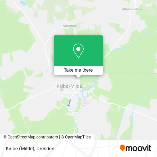 Карта Kalbe (Milde)