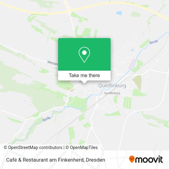 Карта Café & Restaurant am Finkenherd