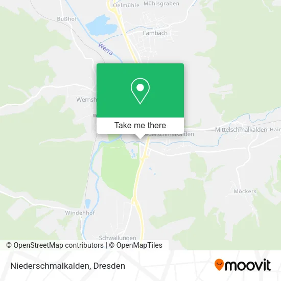 Карта Niederschmalkalden