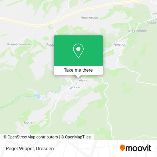 Карта Pegel Wipper