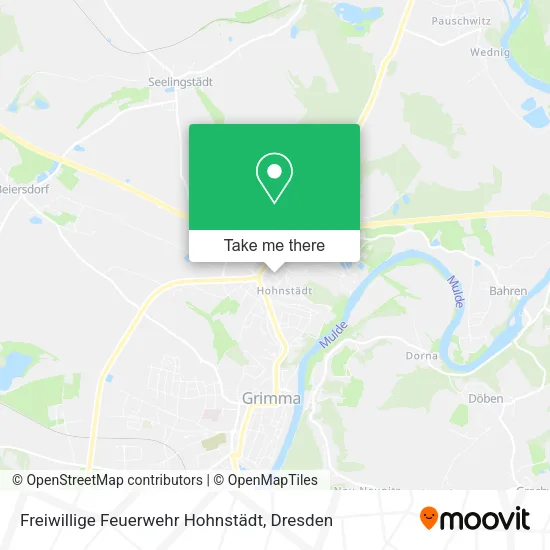 Карта Freiwillige Feuerwehr Hohnstädt