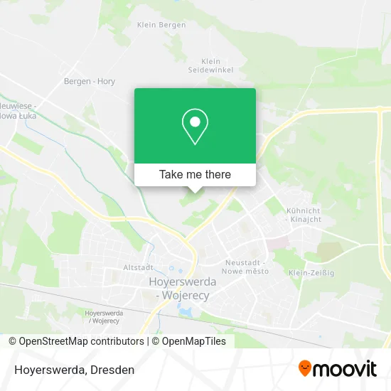 Карта Hoyerswerda