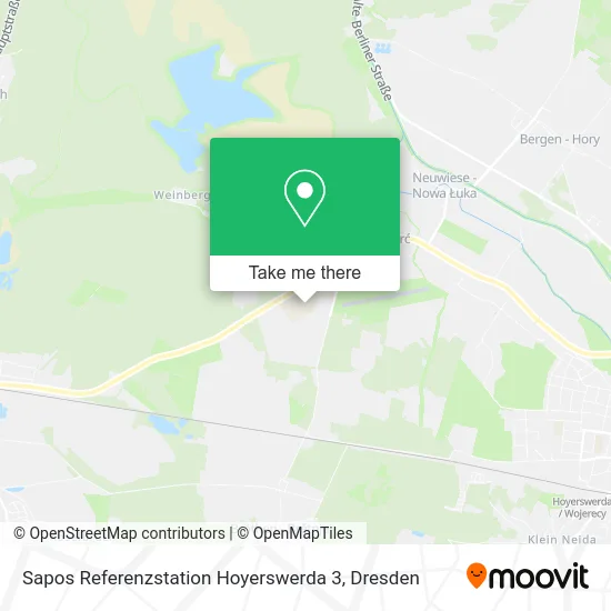 Карта Sapos Referenzstation Hoyerswerda 3