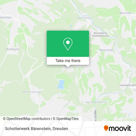 Карта Schotterwerk Bärenstein