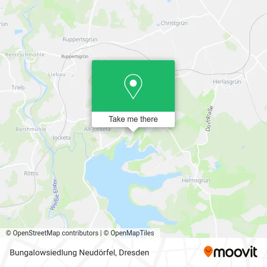 Карта Bungalowsiedlung Neudörfel
