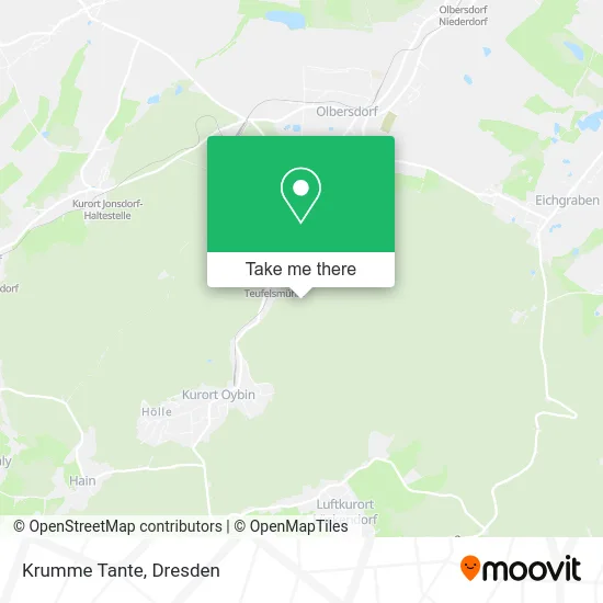 Карта Krumme Tante