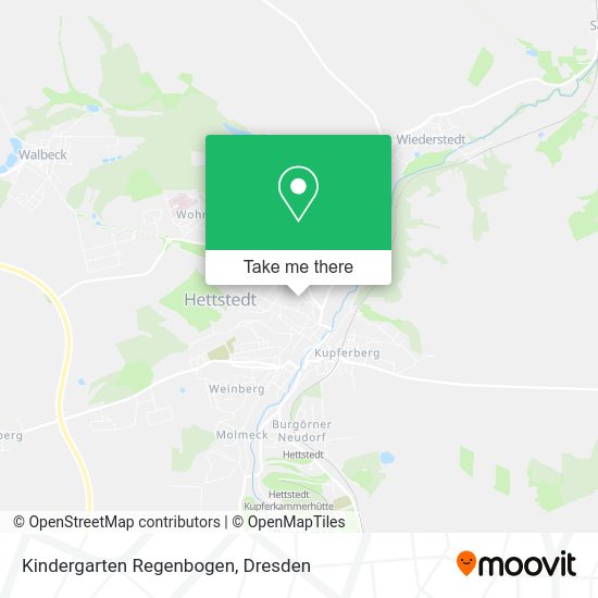 Карта Kindergarten Regenbogen