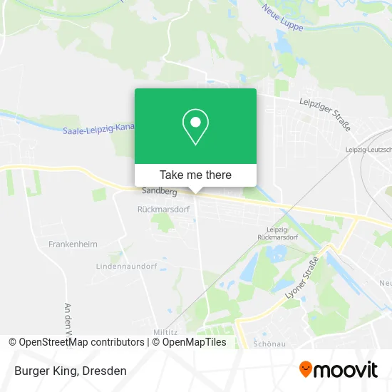 Карта Burger King