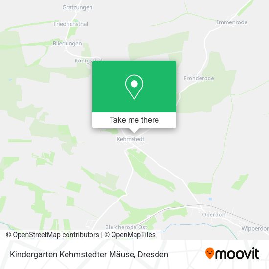 Карта Kindergarten Kehmstedter Mäuse