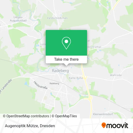 Карта Augenoptik Mütze