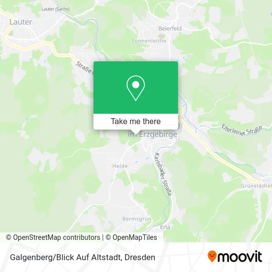 Карта Galgenberg/Blick Auf Altstadt