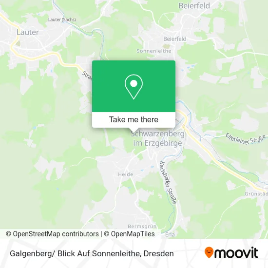 Карта Galgenberg/ Blick Auf Sonnenleithe