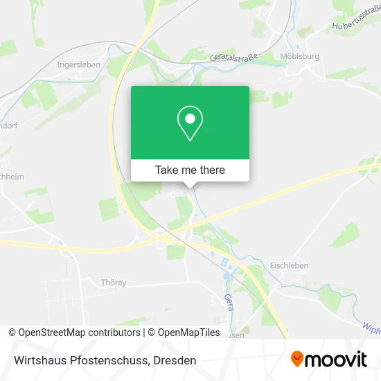 Карта Wirtshaus Pfostenschuss