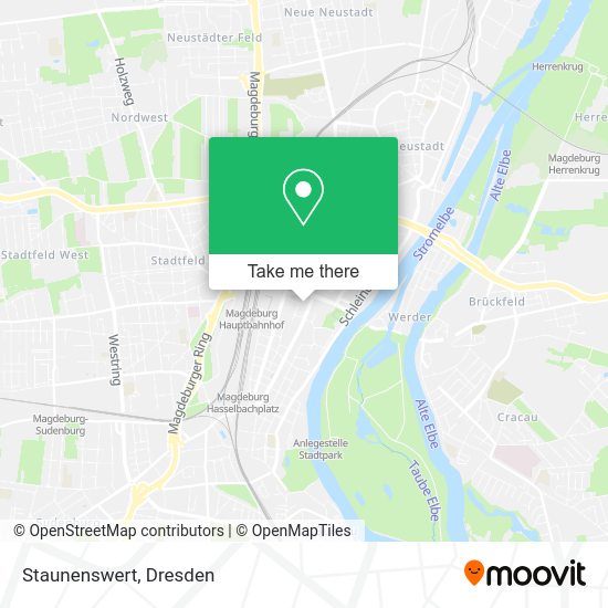 Карта Staunenswert