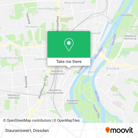 Карта Staunenswert