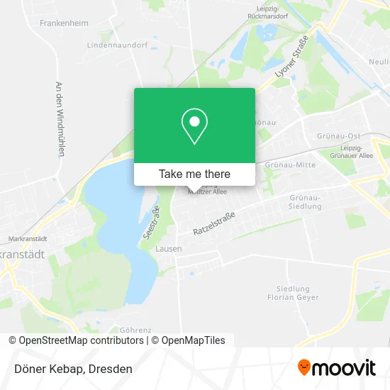 Карта Döner Kebap