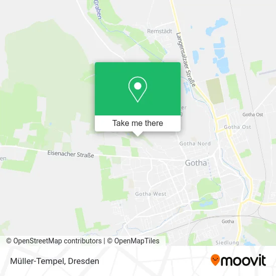 Карта Müller-Tempel